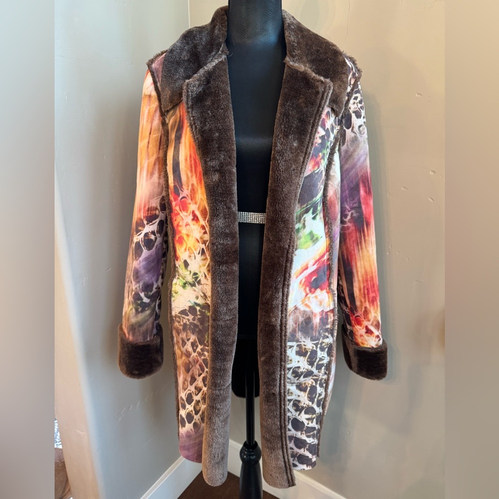 Multicolor Teddy Jacket